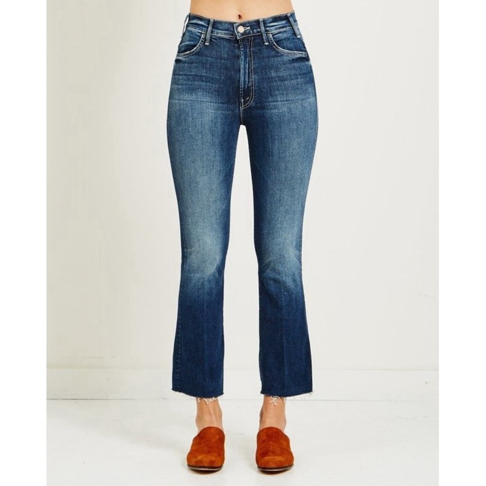 mother the hustler ankle fray on the edge Flare Size 32  Jeans